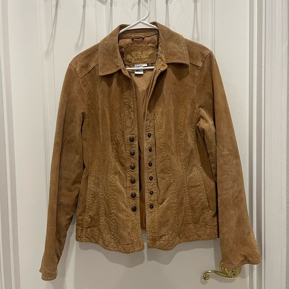 Live a Little Jackets & Blazers - Live a Little Brown Leather Jacket